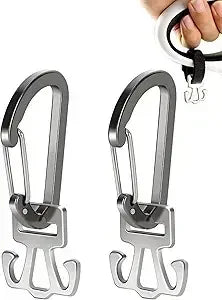 XMSJ Dog Poop Bag Holder For Leash Carrier With Carabiner