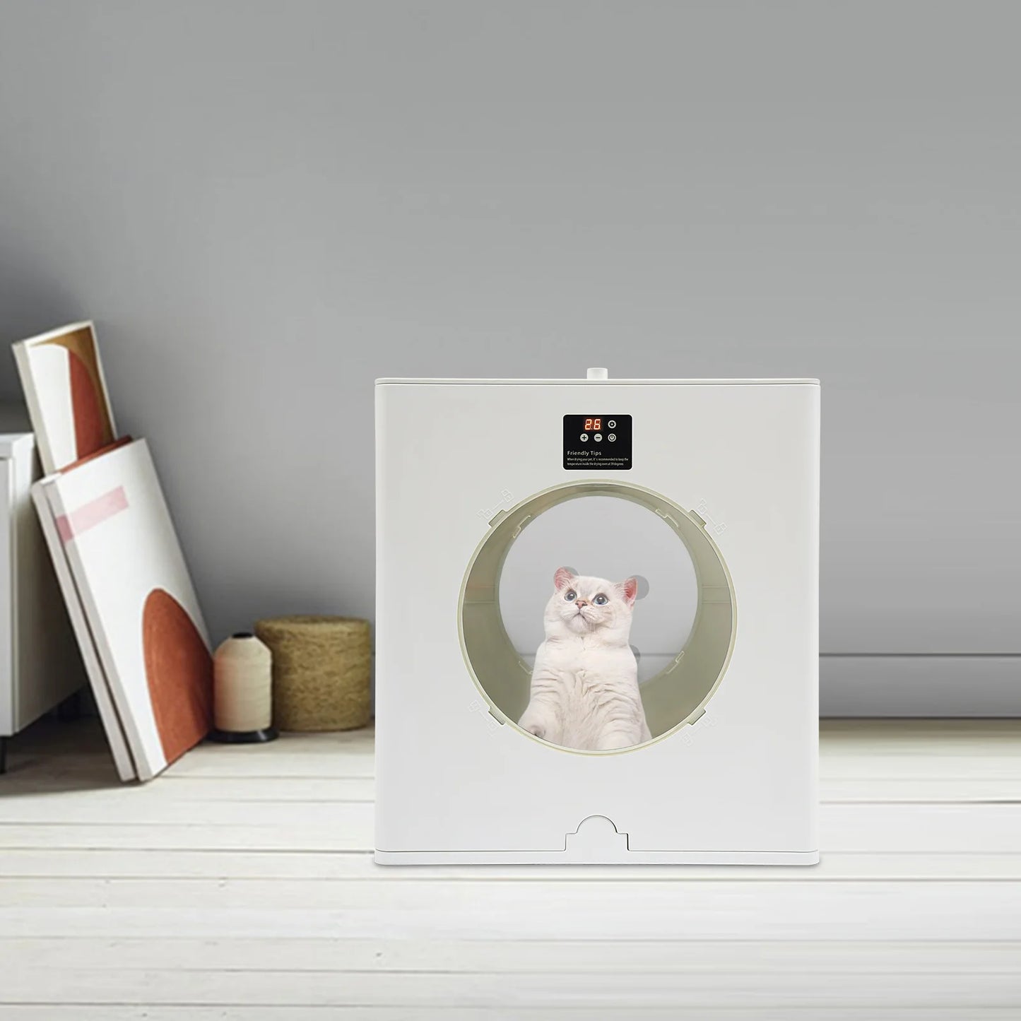 Foldable Pet Drying Box With Wind Speed Control For Dogs