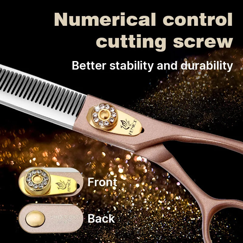 Fenice JP440C Thinning Scissors For Dogs Professional Pet Grooming