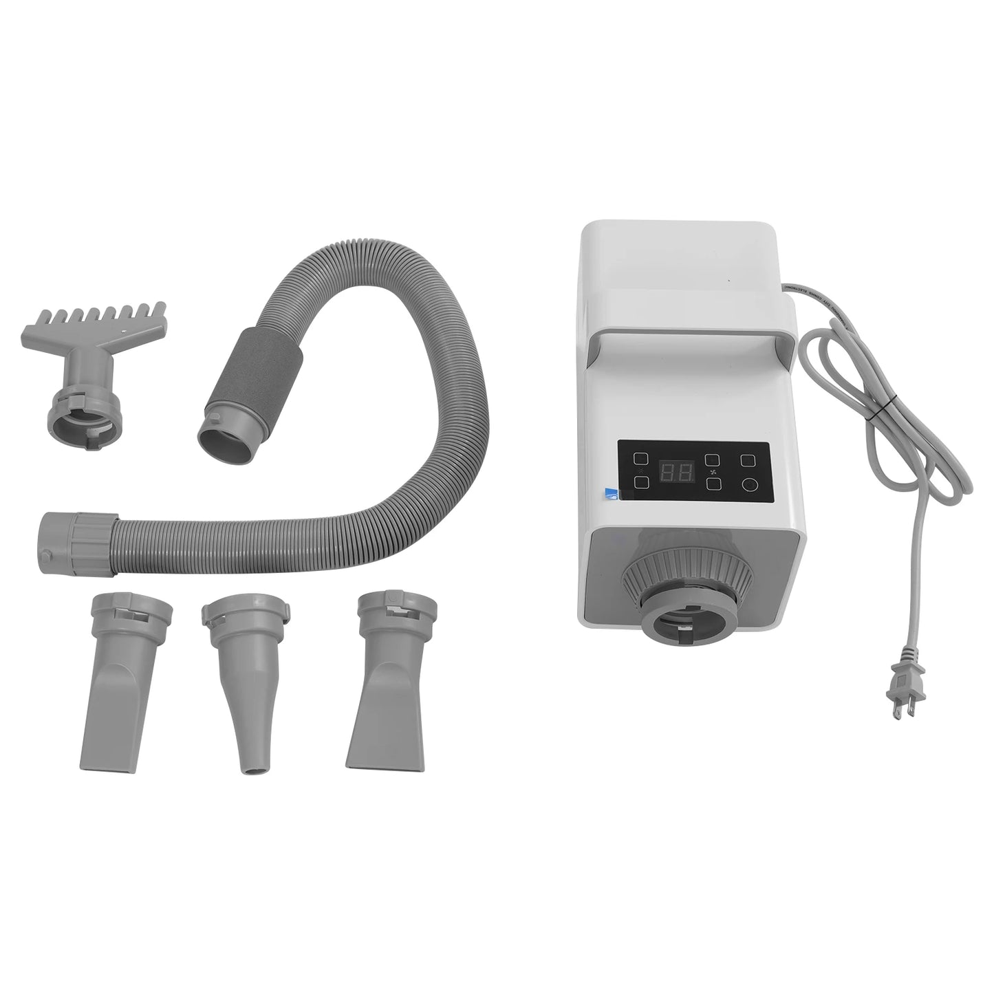 110V Pet Grooming Dryer 2200W Adjustable LCD Blower For Cats