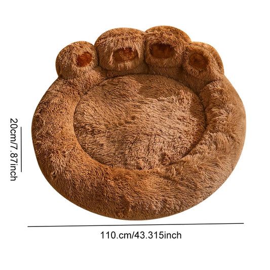 APWIKOGER Winter Plush Dog Bed Sofa For Pets Soft Cushion