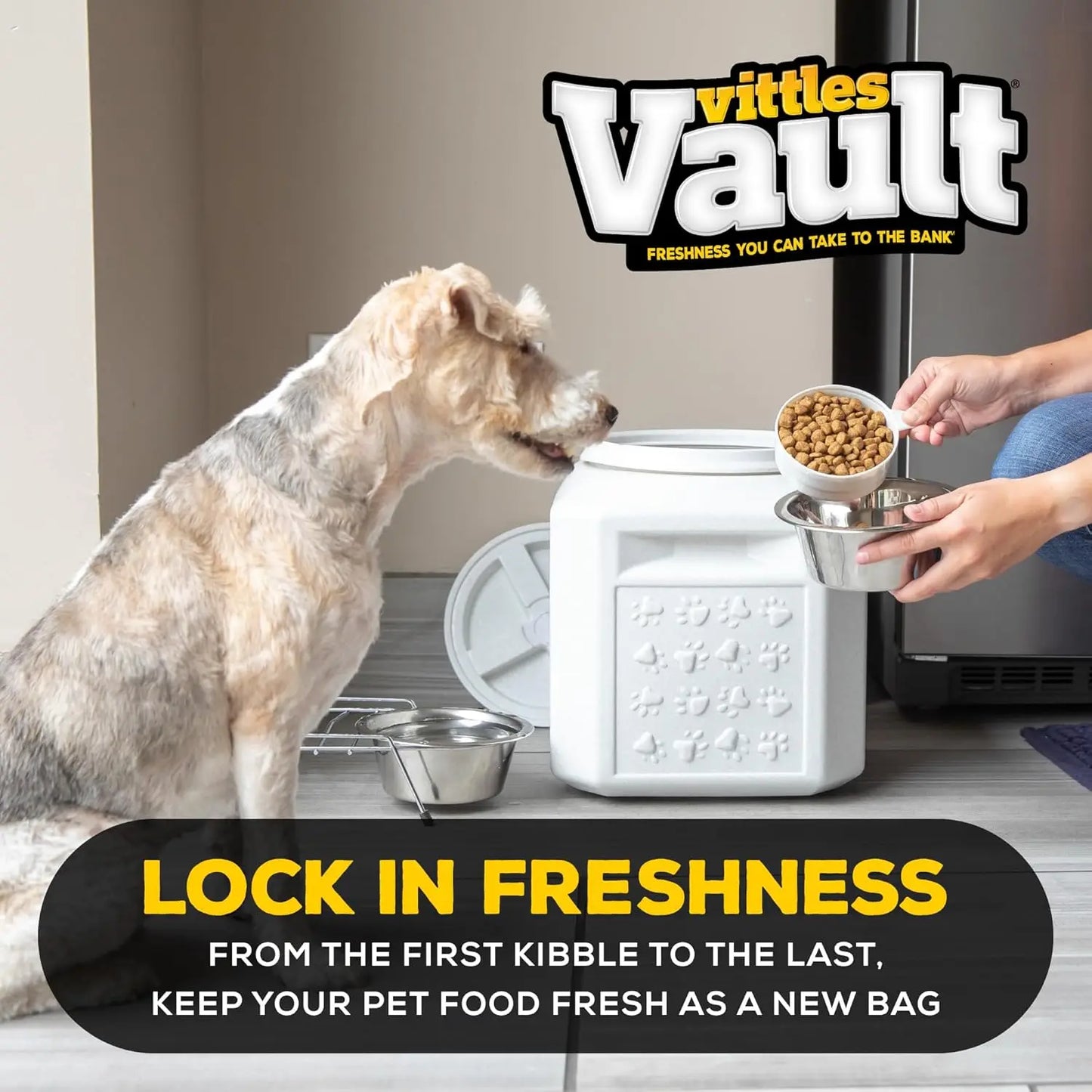 XMSJ Vittles Vault Pet Food Container Sealed Storage