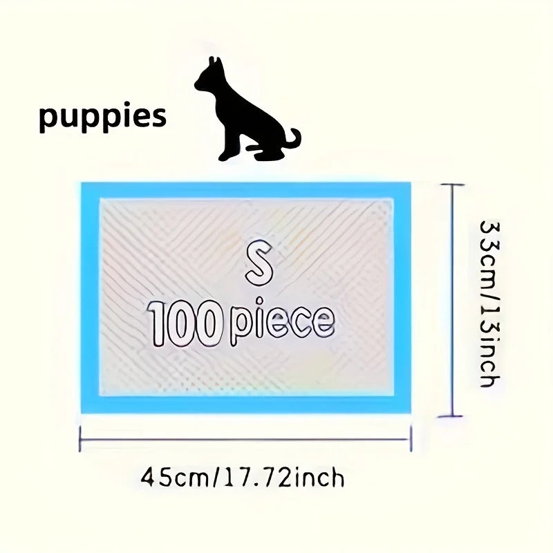 Disposable Dog Training Pads 6 Layer Protective Absorbent Urine Pads