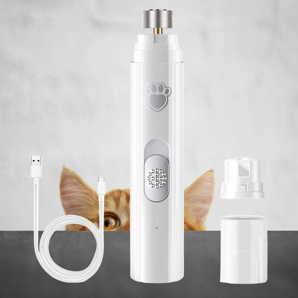 Shunmaii Electric Dog Nail Grinder With Painless LED Light