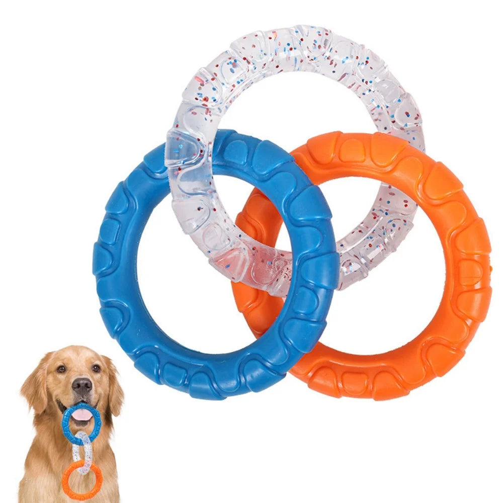 Dog Chew Toy TPR Interactive Tug for All Dogs Durable