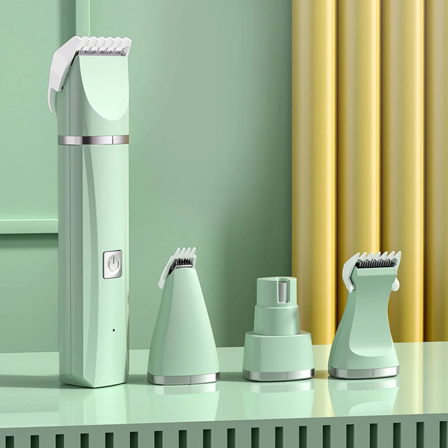 Dog Hair Clipper 4 In 1 USB Rechargeable Pet Trimmer