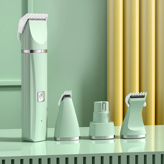 Dog Hair Clipper 4 In 1 USB Rechargeable Pet Trimmer