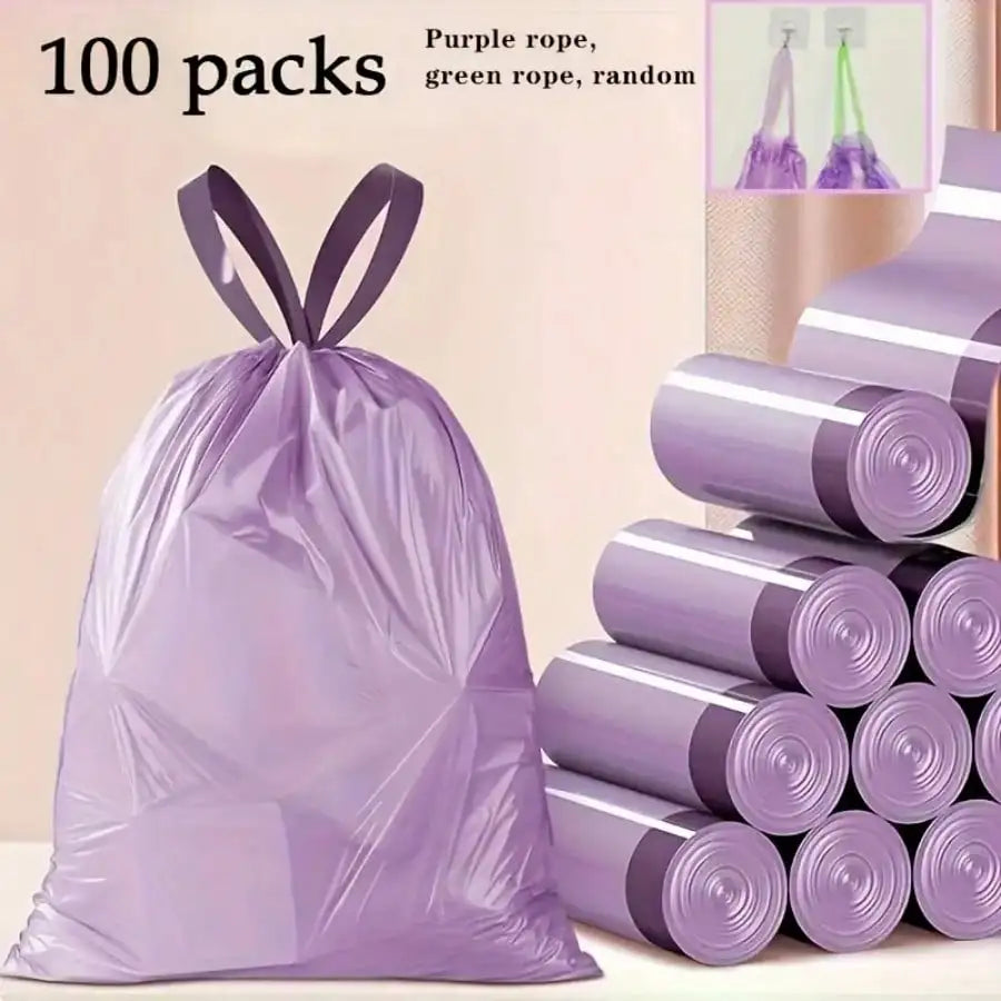 AEHOME Flat Top Trash Bags 100 Pack